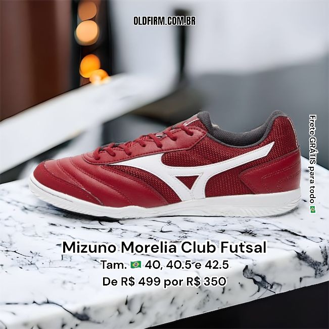 Mizuno Morelia Club Futsal Sala Vermelha PDS