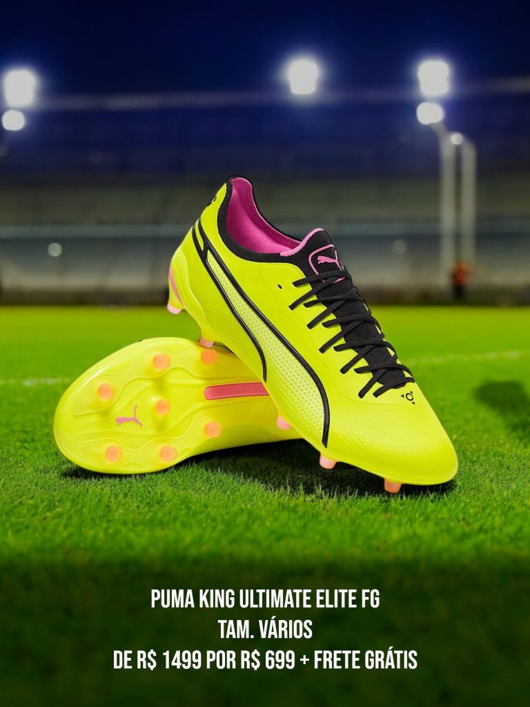 Chuteira-Puma-King-Ultimate-Elite-Fg-amarela