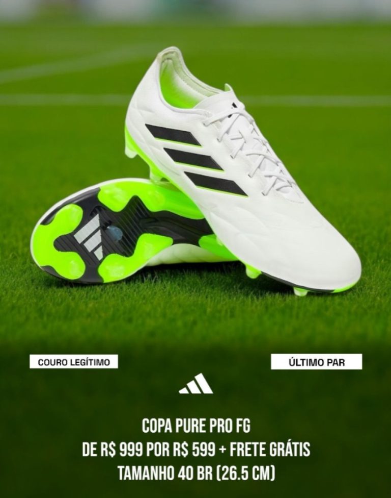 chuteira adidas copa pure pro fg branca