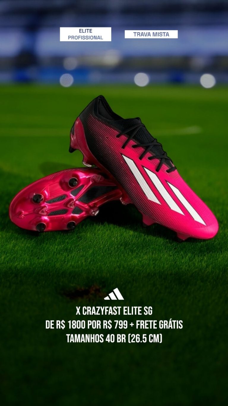 chuteira adidas x speedportal.1 elite fg rosa