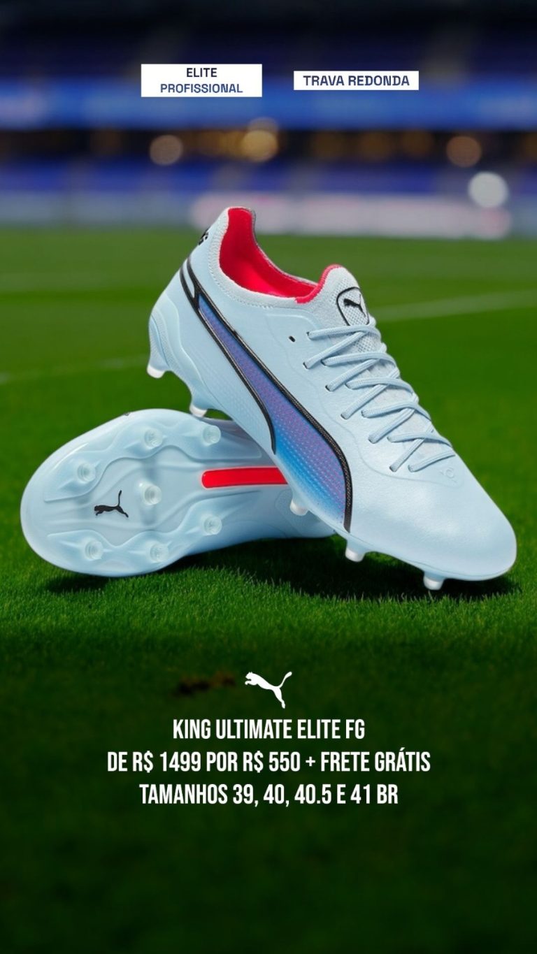 chuteira puma king ultimate fg brabca