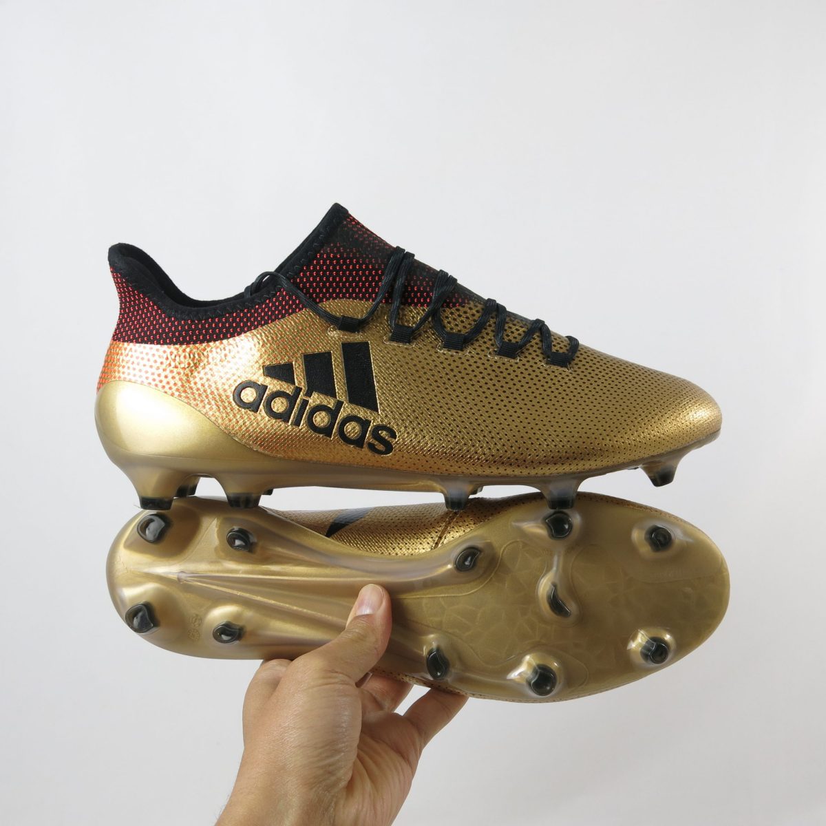 Adidas X 17.1 FG AG Skystalker BB6353 Bronze Gold Football